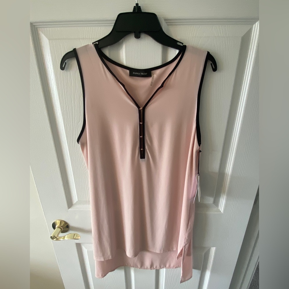 Ivanka trump pink blouse top new